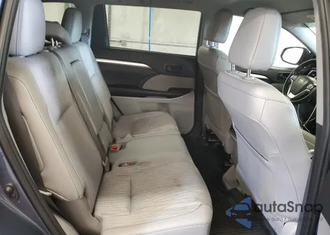 2019 Toyota Highlander Le из США, поврежденный, VIN 5TDBZRFH5KS997903
